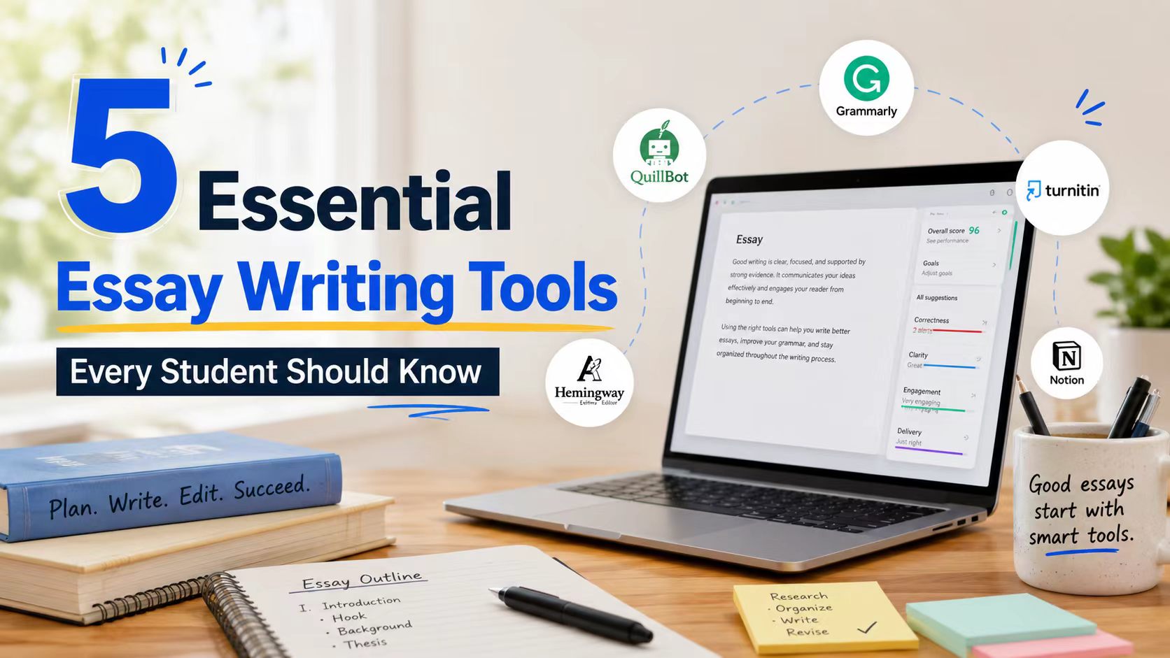 5 Essential Essay Writing Tools Every Student Should Know