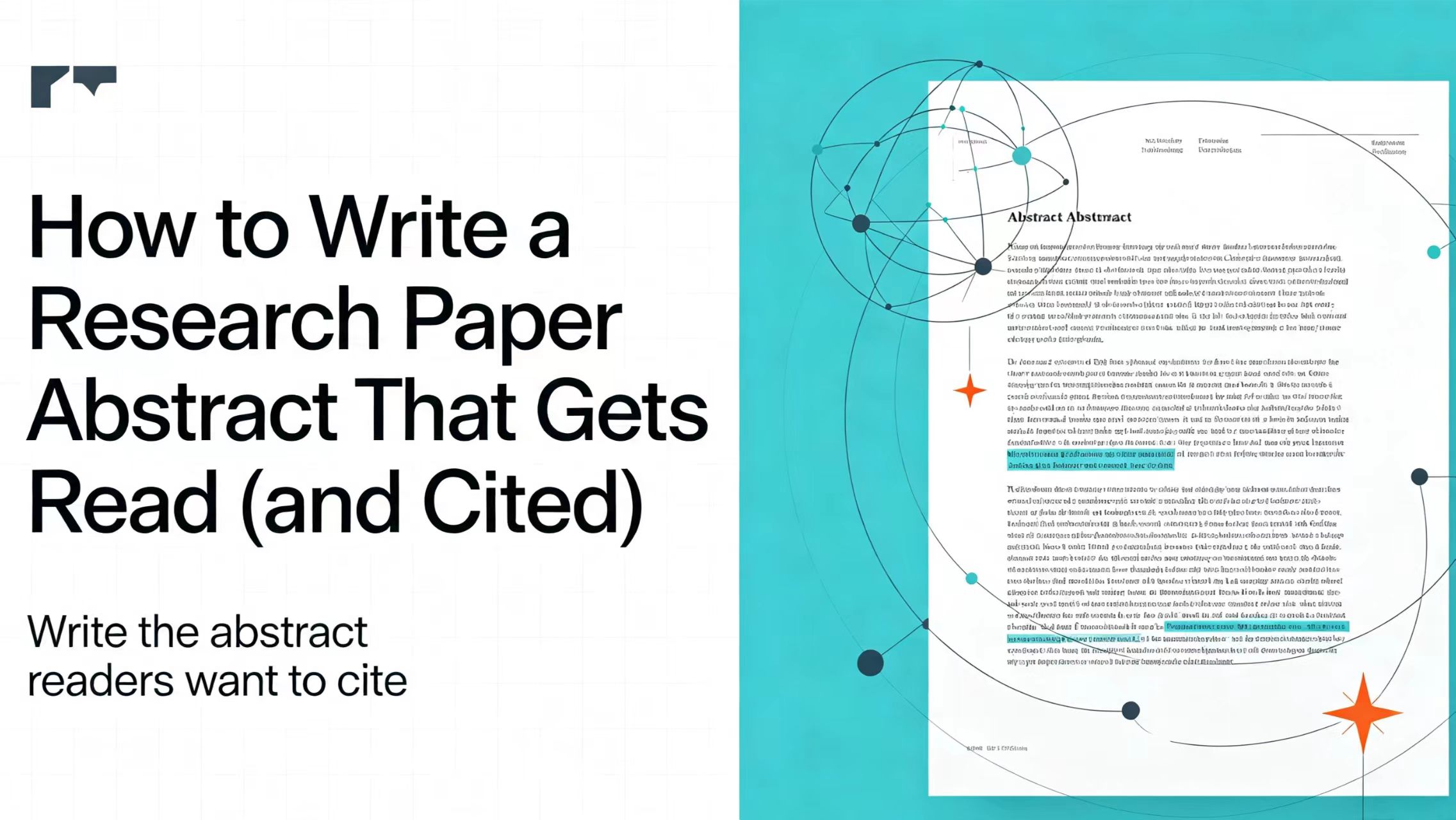 How to Write a Research Paper Abstract That Gets Read (and Cited)