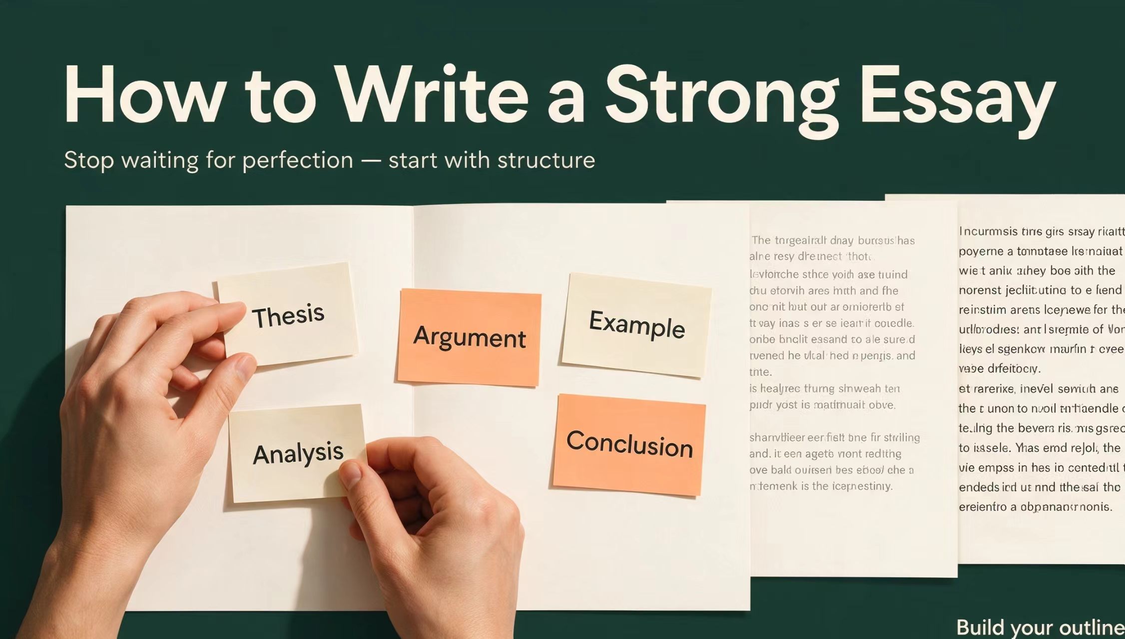 How to Write a Strong Essay (Without Staring at a Blank Page)